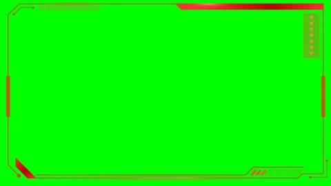 Green screen|Croma key frame Stock Footage 197930265