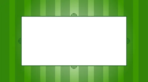 Green Scrollwork Frame Background Stock Footage 50795653