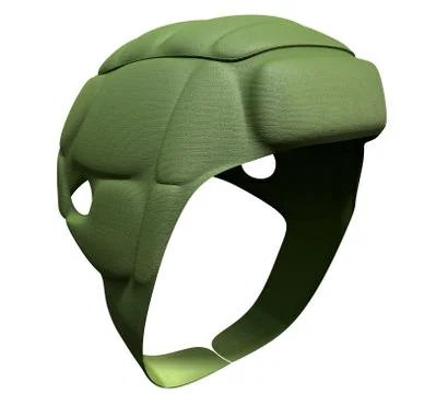 Green scrum cap perspective Stock Illustration