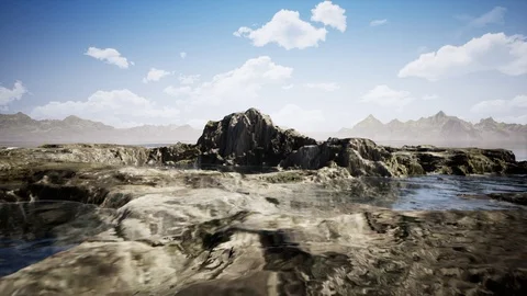 Green Sea Stock Footage 121597309