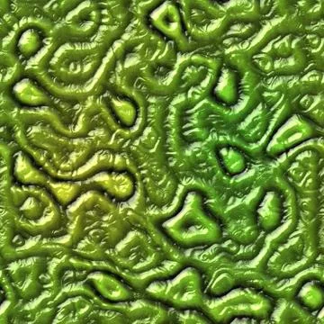 Green seamless alien skin texture Illustrazione stock