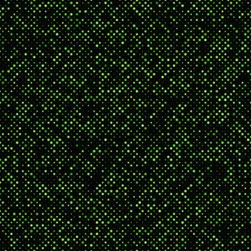 Green seamless dot pattern background - vector graphic Illustrazione stock