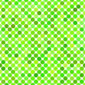 Green seamless dot pattern background - vector graphic Stock Illustration