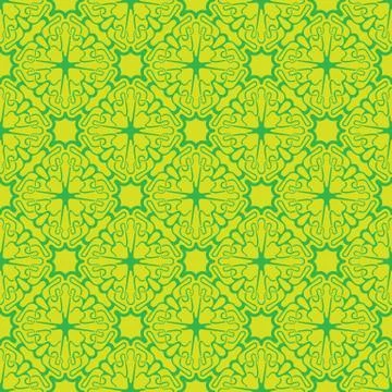 Green seamless pattern Stock Illustration