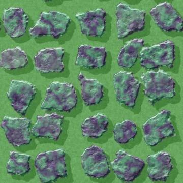 Green seamless pavement texture background 스톡 일러스트