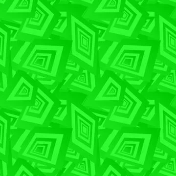 Green seamless rectangle pattern background Illustrazione stock