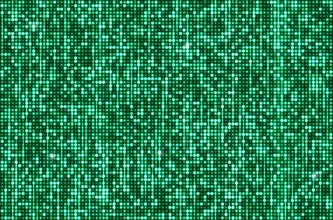 Green seamless shimmer sequins background Stock Illustration