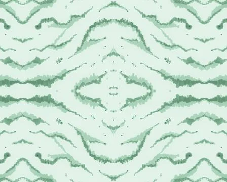 Green Seamless Zebra Pattern. Abstract African Stock-Illustration