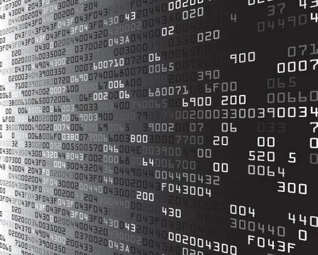 Green security background with HEX-code Stock Illustration