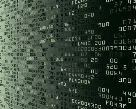 Green security background with HEX-code Stock Illustration