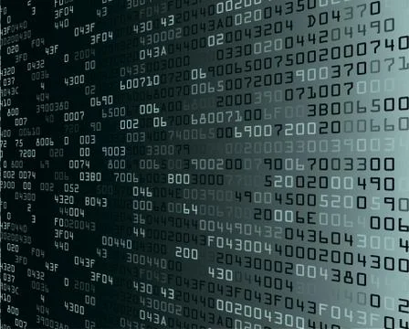 Green security background with HEX-code Stock Illustration