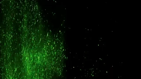 Green sequins. Bright sequins.Bright Explosion Glitter with Flickering. Stock Footage 137590458