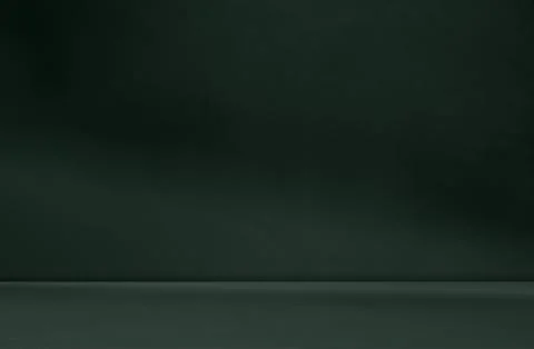 Green Shadow Background Studio Room Photo Empty Gradient Leaf Floor Wall Illustrazione stock