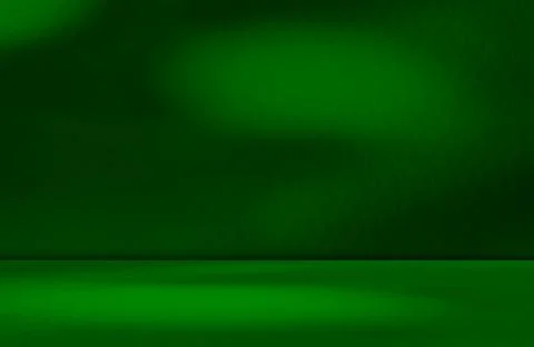 Green Shadow Background Studio Room Photo Empty Gradient Leaf Floor Wall 스톡 사진