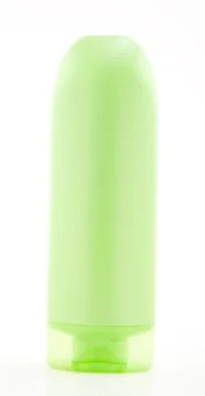 Green shampoo Stock Photos