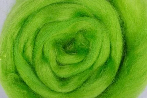 Green sheep wool background texture Stock Photos