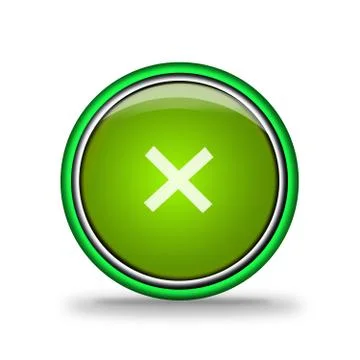 Green shiny button with elements,  design for website. Stock Illustration