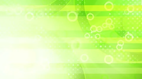 Green shiny circles loop Stock Footage 20528167