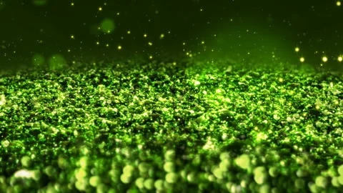 Green Shiny glitter seamless loop abstract texture close up macro background Stock Footage 106952710