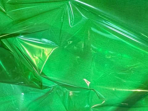 Green shiny plastic texture Stock Photos