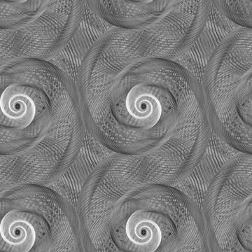 Green shiny seamless swirl pattern background Иллюстрация