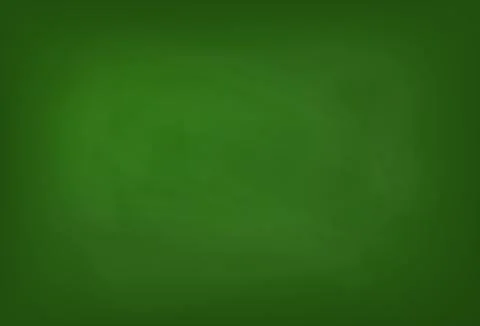 Green shooldesk template. 3d vector banner with copy space Stock-Illustration