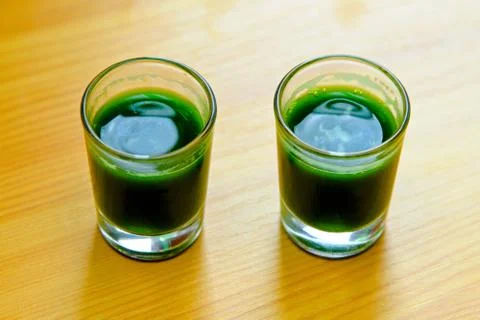 Green shots Stock Photos