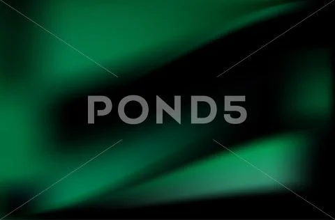 Green silk background with some soft folds Stock Illustration