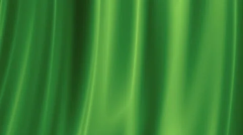 Green Silk Curtain_Cloth and Fabric Background Stock Footage 59747542