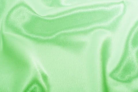 Green silk Stock Photos