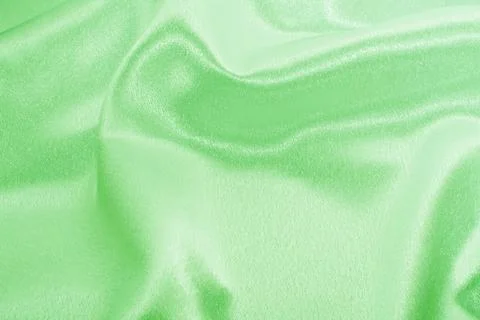 Green silk Stock Photos