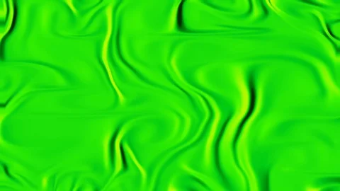 Green silkAnimation Render Vinous Waving Texture Fabric Stock Footage 129698936
