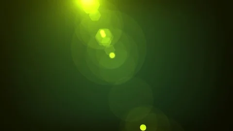 Green Simple Background with optical flare effect Stock Footage 72137578