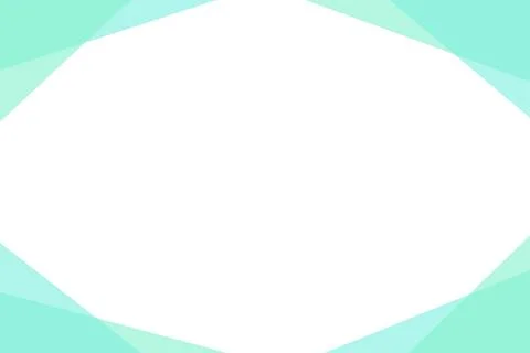 Green simple geometric frame background Stock-Illustration