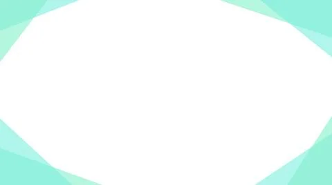 Green simple geometric frame background Stock Illustration