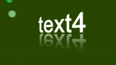 Green simple man Stock After Effects