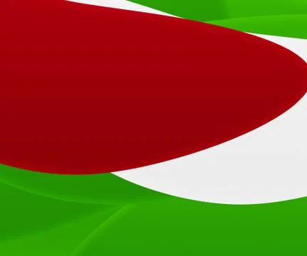 Green simple shapes background Stock Illustration