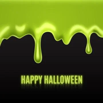 Green slime Stock Illustration