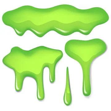 Green Slime Stock Illustration