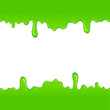 Green slime pattern Illustrazione stock