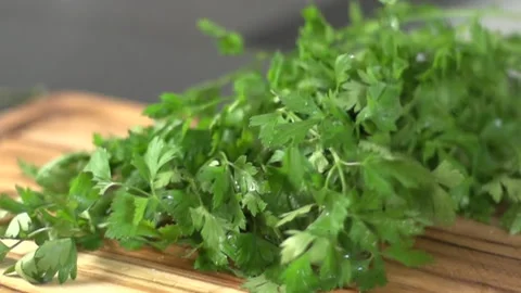 Green smell falling in slow motion Stock Footage 160622206