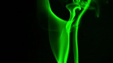 Green Smoke Stock Footage 59786095