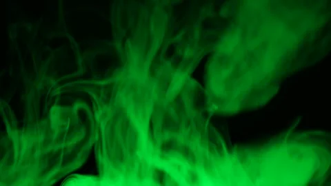 Green smoke Stock Footage 266775985