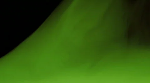 Green smoke - HD Stock Footage 570355