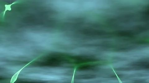 Green smoke pattern animation abstract background Stock Footage 231460057