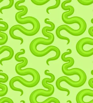 Green smoke pattern seamless. Acidic Chemical evaporation background. Vector  Stock Illustration