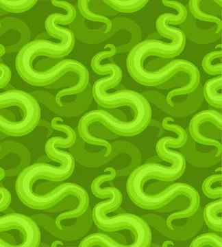 Green smoke pattern seamless. Acidic Chemical evaporation background. Vector  스톡 일러스트