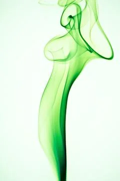 Green smoke Stock Photos