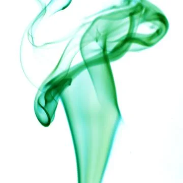Green smoke Stock Photos