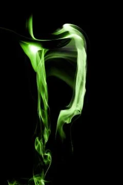 Green smoke Stock Photos